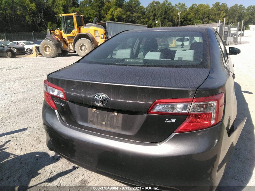2014 TOYOTA CAMRY L/LE/XLE/SE/SE SPORT - 4T4BF1FK0ER404780