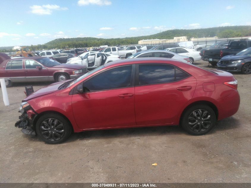 2015 TOYOTA COROLLA L/LE/S/S PLUS/LE PLUS - 5YFBURHE3FP354644