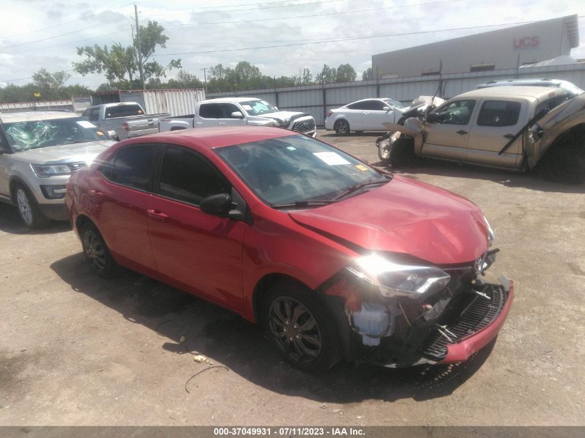 2015 TOYOTA COROLLA L/LE/S/S PLUS/LE PLUS - 5YFBURHE3FP354644