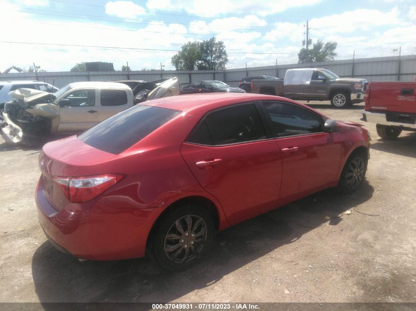 2015 TOYOTA COROLLA L/LE/S/S PLUS/LE PLUS - 5YFBURHE3FP354644