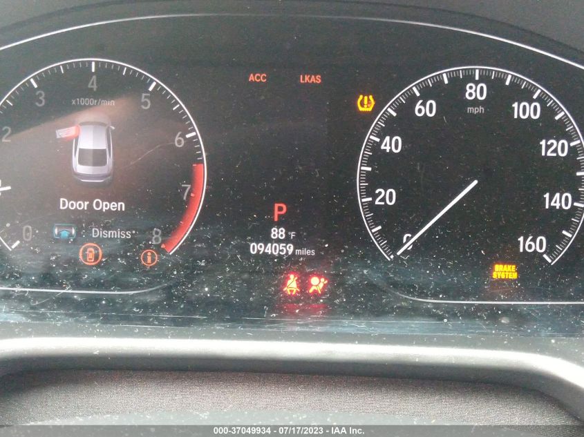 2019 HONDA ACCORD SEDAN LX 1.5T - 1HGCV1F19KA045098