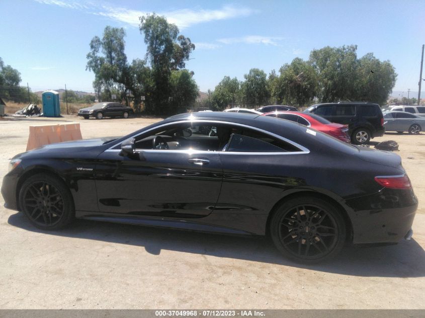 2015 MERCEDES-BENZ S-CLASS S 63 AMG - WDDXJ7JB0FA006121
