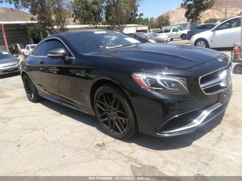 2015 MERCEDES-BENZ S-CLASS S 63 AMG - WDDXJ7JB0FA006121
