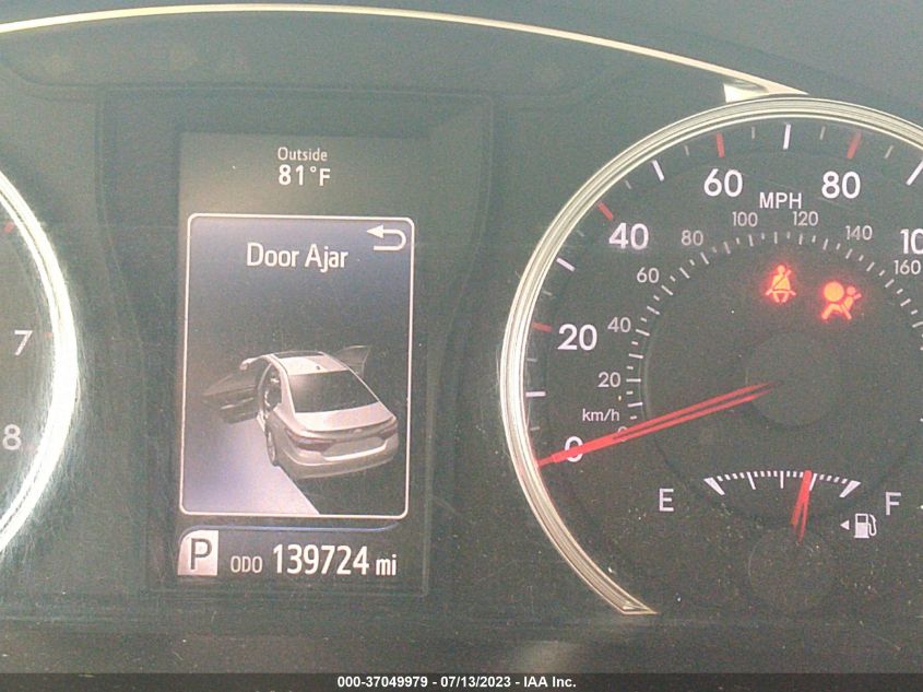 2017 TOYOTA CAMRY XLE/SE/LE/XSE - 4T1BF1FK1HU293638
