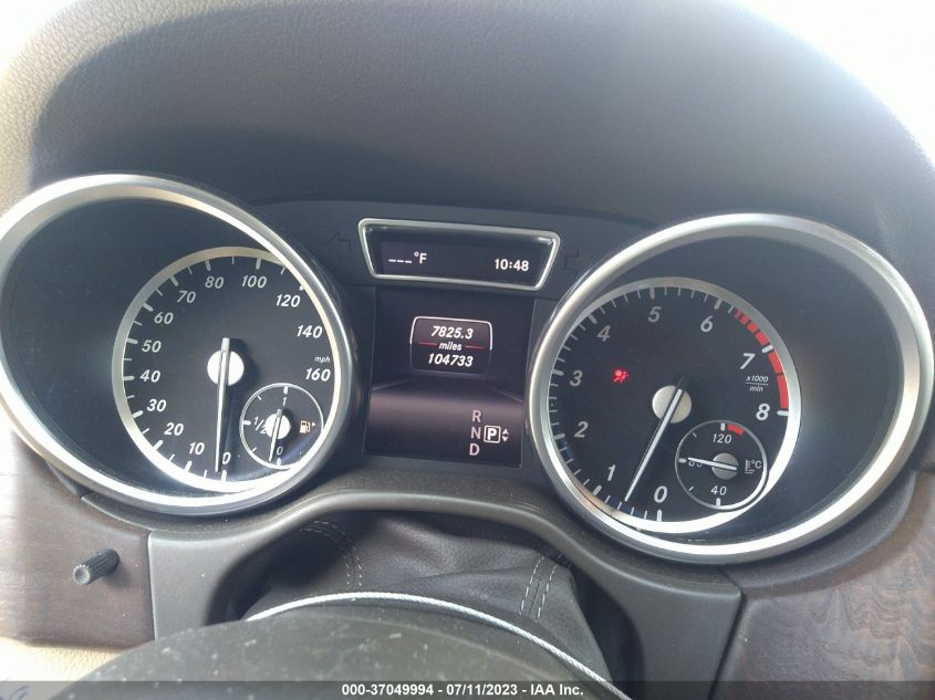 2015 MERCEDES-BENZ ML 350 4JGDA5JB4FA618612
