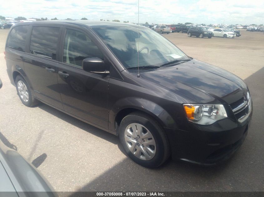 2019 DODGE GRAND CARAVAN SE - 2C4RDGBG5KR704332