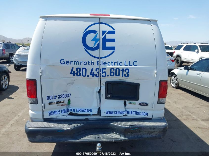 2013 FORD ECONOLINE CARGO VAN COMMERCIAL/RECREATIONAL 1FTNE1EW9DDA61906