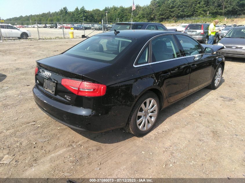 2013 AUDI A4 PREMIUM - WAUBFAFLXDN006120