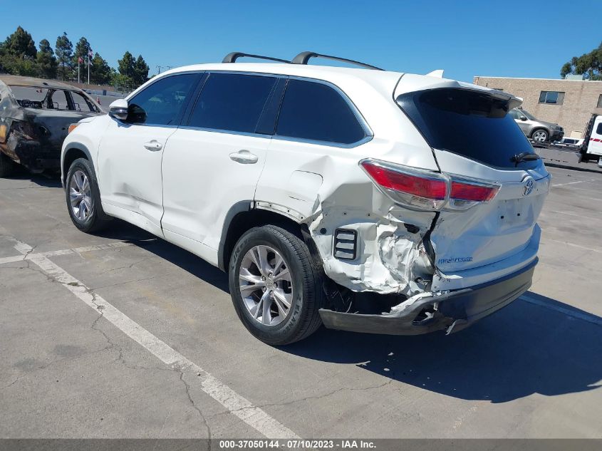 2015 TOYOTA HIGHLANDER LE - 5TDBKRFH5FS148736