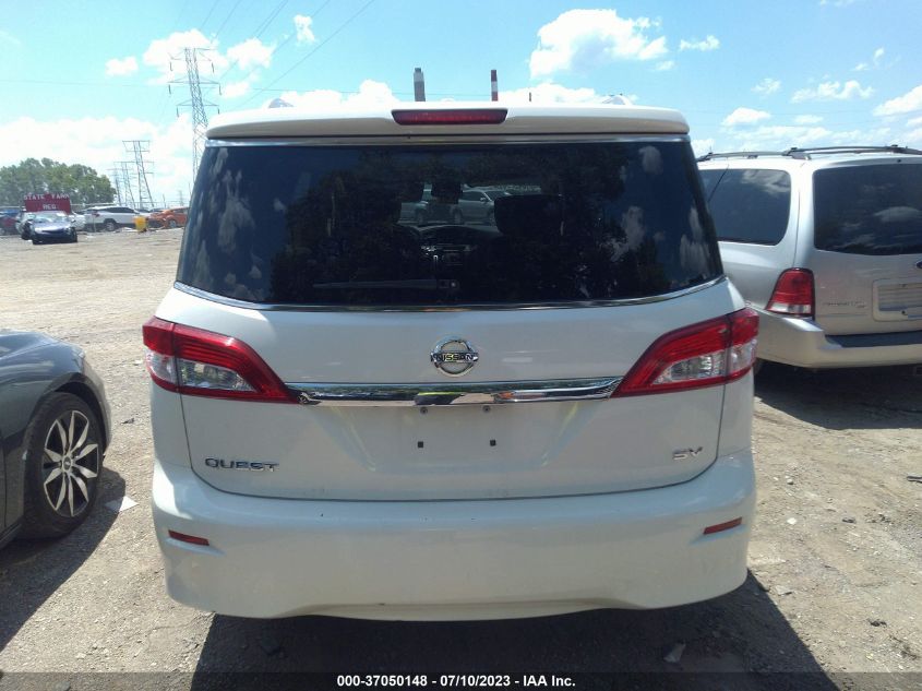 2016 NISSAN QUEST SV/S/PLATINUM/SL - JN8AE2KP3G9151744