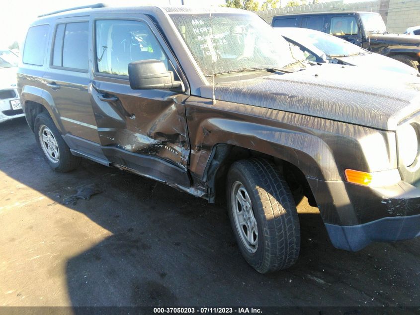 2014 JEEP PATRIOT SPORT - 1C4NJPBB2ED754009