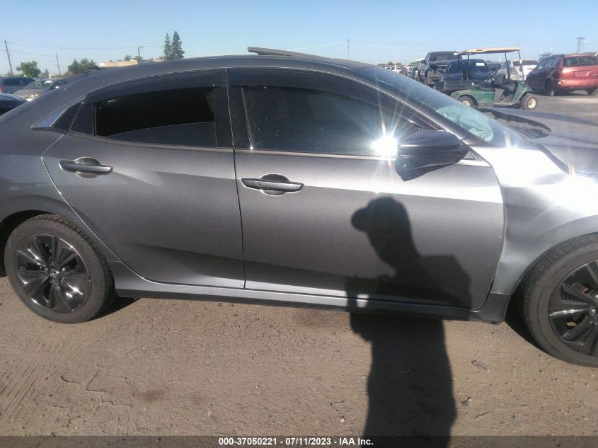 2018 HONDA CIVIC HATCHBACK EX - SHHFK7H55JU428595