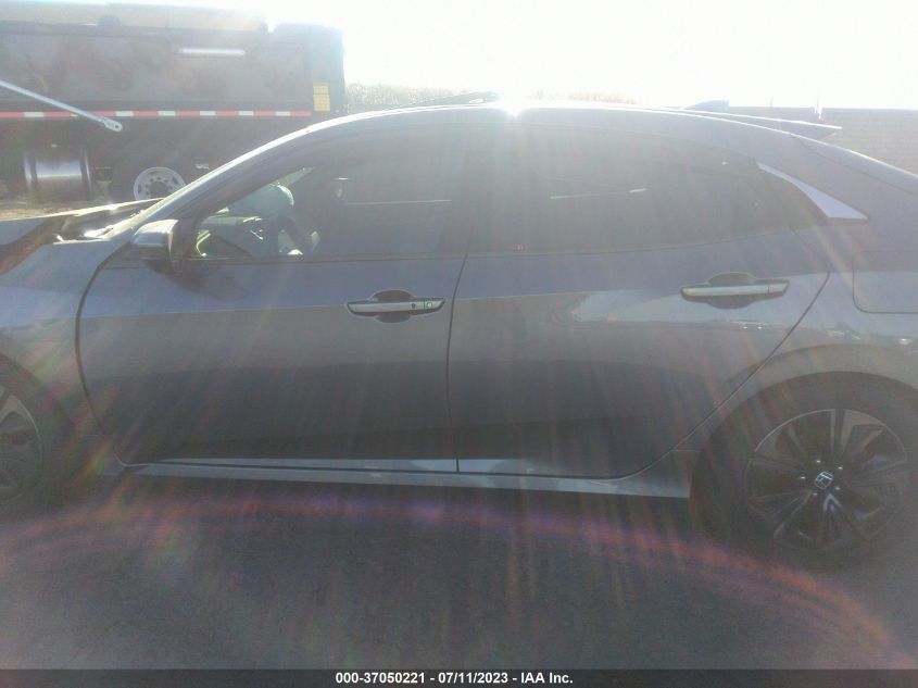 2018 HONDA CIVIC HATCHBACK EX - SHHFK7H55JU428595