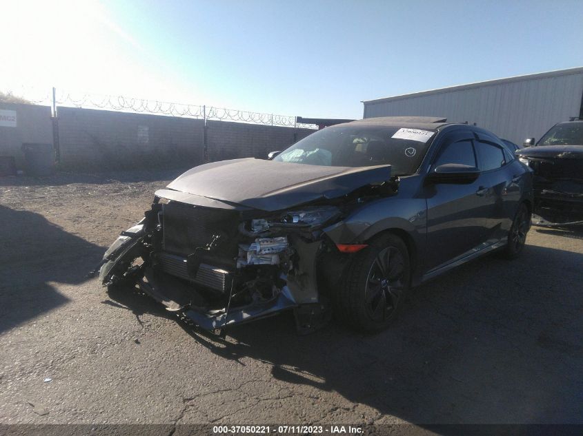 2018 HONDA CIVIC HATCHBACK EX - SHHFK7H55JU428595