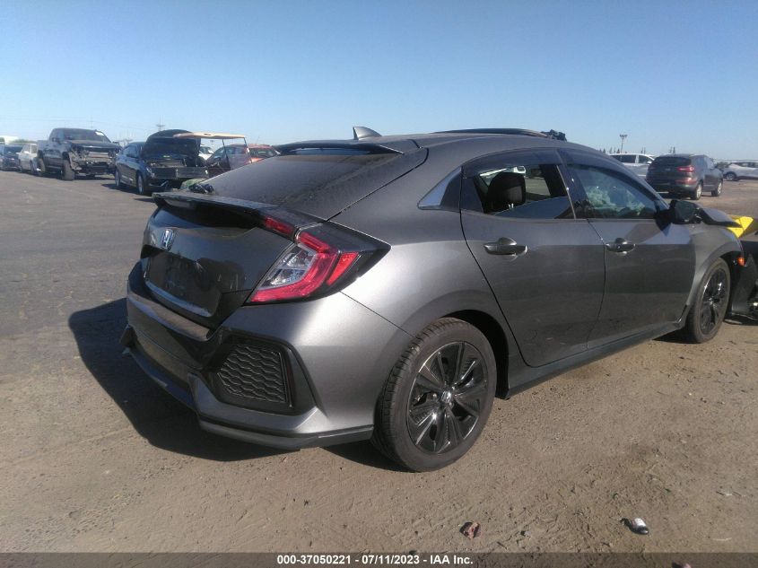 2018 HONDA CIVIC HATCHBACK EX - SHHFK7H55JU428595