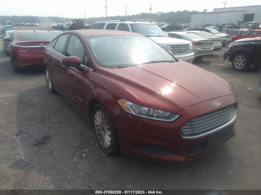 2014 FORD FUSION S HYBRID - 3FA6P0UU0ER265789