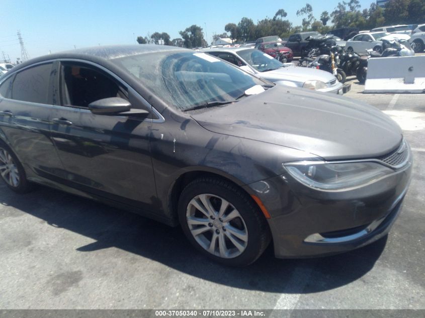 2016 CHRYSLER 200 LIMITED - 1C3CCCAB0GN160225