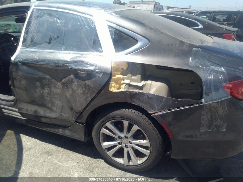 2016 CHRYSLER 200 LIMITED - 1C3CCCAB0GN160225