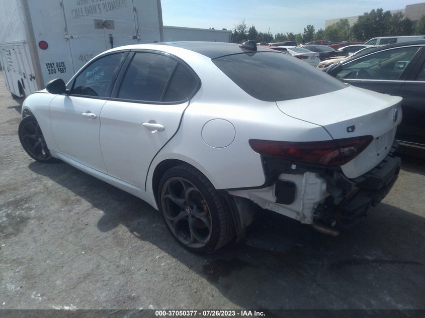 VIN ZARFANBN2K7620815 2019 ALFA ROMEO GIULIA TI