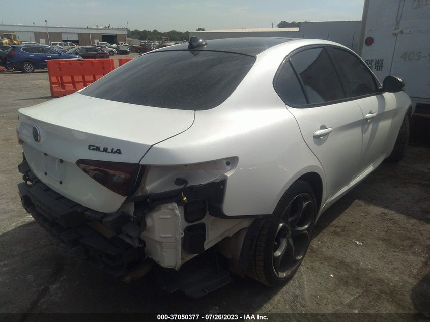 VIN ZARFANBN2K7620815 2019 ALFA ROMEO GIULIA TI