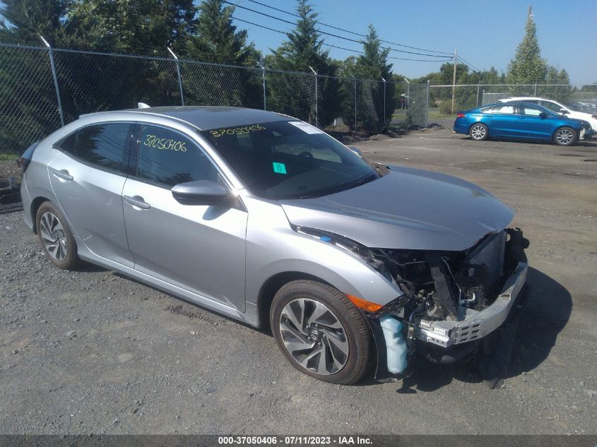 2019 HONDA CIVIC HATCHBACK LX - SHHFK7H33KU221753