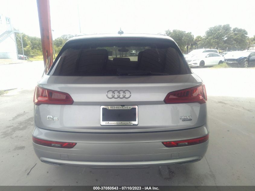 2018 AUDI Q5 PREMIUM/TECH PREMIUM - WA1ANAFY2J2105504