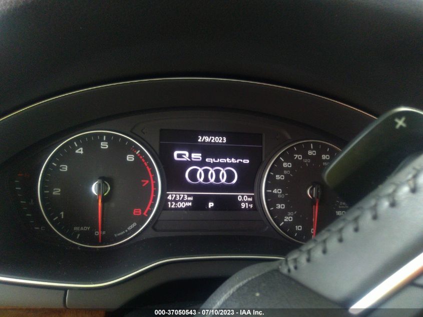 2018 AUDI Q5 PREMIUM/TECH PREMIUM - WA1ANAFY2J2105504