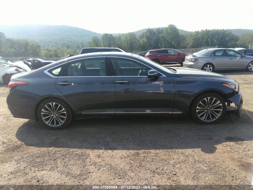 2016 HYUNDAI GENESIS 3.8L - KMHGN4JE9GU110822