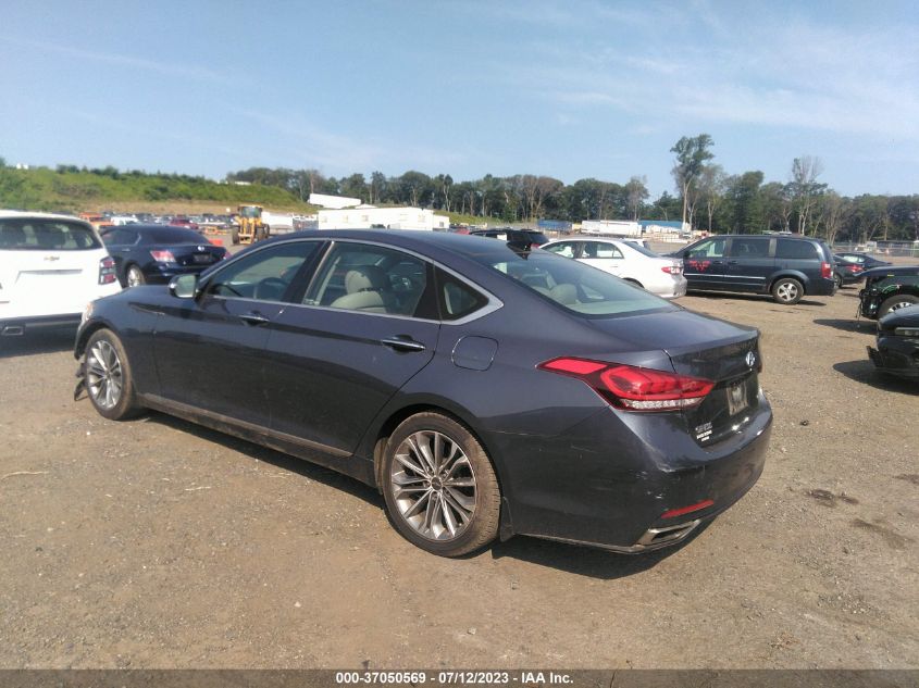 2016 HYUNDAI GENESIS 3.8L - KMHGN4JE9GU110822