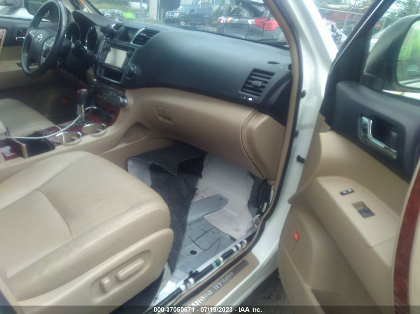 2013 TOYOTA HIGHLANDER HYBRID LIMITED JTEDC3EH3D2018846