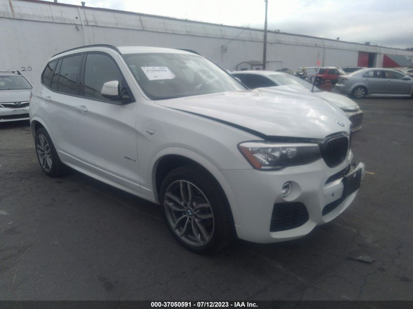 5UXWX9C33H0W71141 2017 BMW X3, photo no. 1