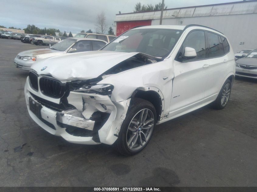 5UXWX9C33H0W71141 2017 BMW X3, photo no. 2