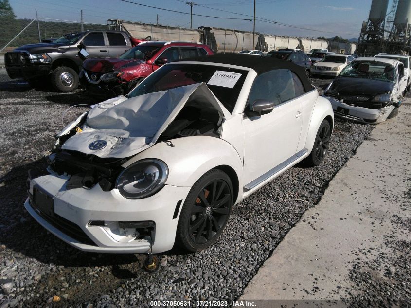 2014 VOLKSWAGEN BEETLE CONVERTIBLE 1.8T W/PREMIUM 3VW517ATXEM817806