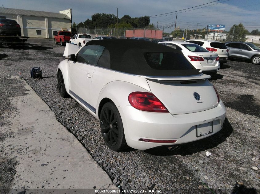 2014 VOLKSWAGEN BEETLE CONVERTIBLE 1.8T W/PREMIUM 3VW517ATXEM817806