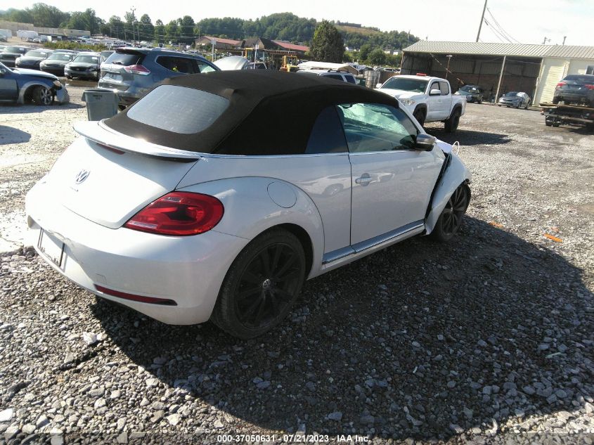 2014 VOLKSWAGEN BEETLE CONVERTIBLE 1.8T W/PREMIUM 3VW517ATXEM817806