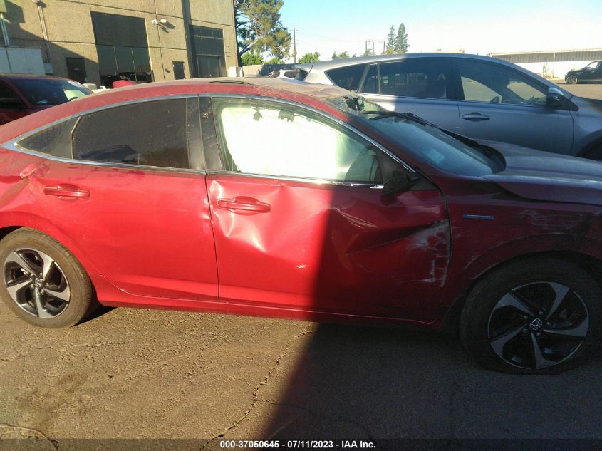 2022 HONDA INSIGHT EX - 19XZE4F57NE009473