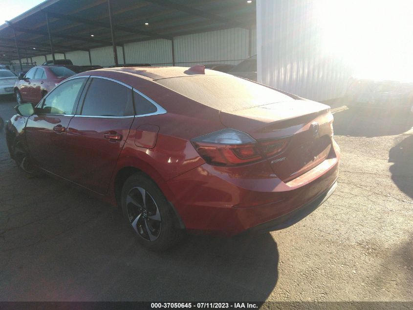 2022 HONDA INSIGHT EX - 19XZE4F57NE009473