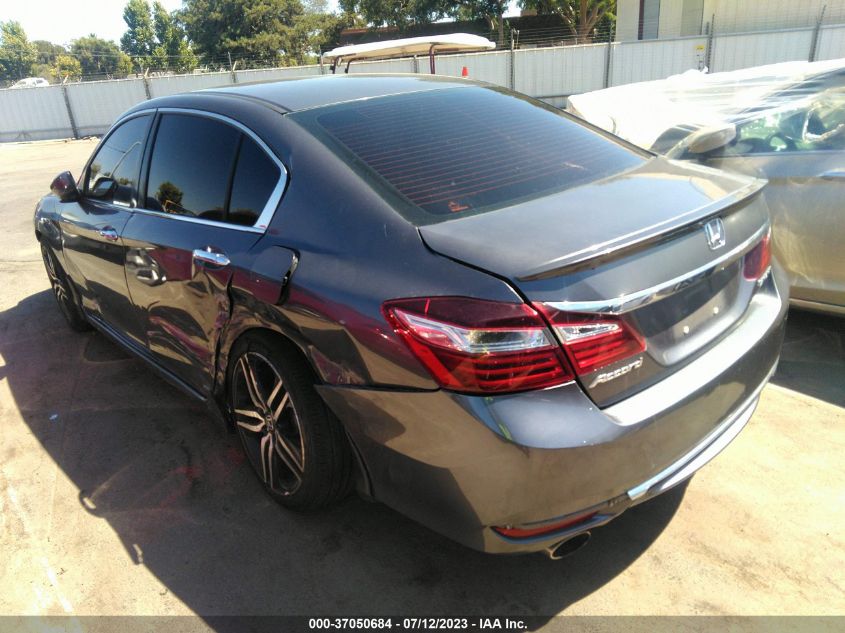 2017 HONDA ACCORD SEDAN SPORT - 1HGCR2F58HA107760