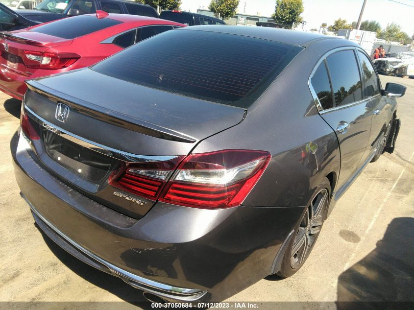 2017 HONDA ACCORD SEDAN SPORT - 1HGCR2F58HA107760