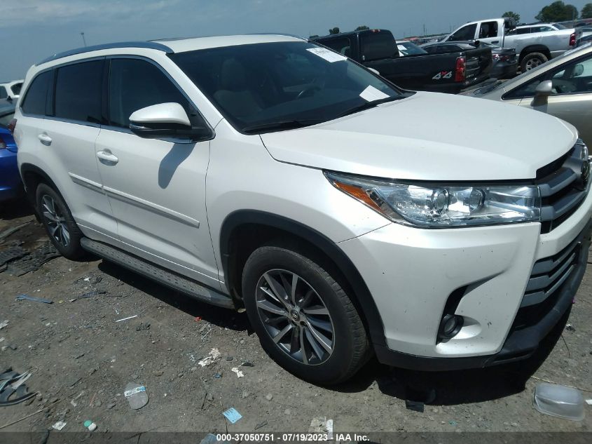 2018 TOYOTA HIGHLANDER XLE - 5TDKZRFH0JS547395