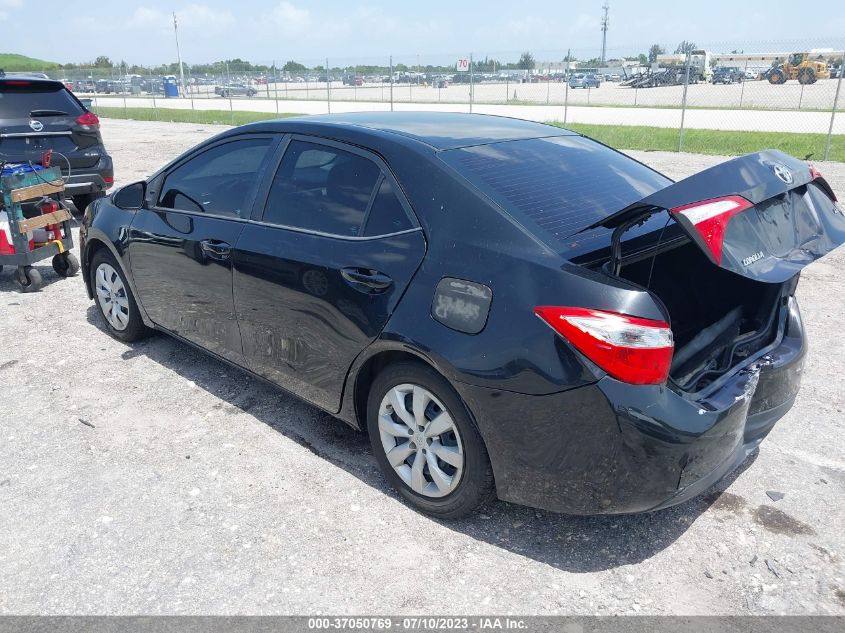 2016 TOYOTA COROLLA L/LE/S/S PLUS/LE PLUS - 2T1BURHE6GC742582
