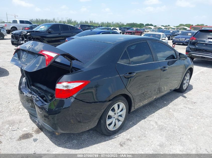 2016 TOYOTA COROLLA L/LE/S/S PLUS/LE PLUS - 2T1BURHE6GC742582
