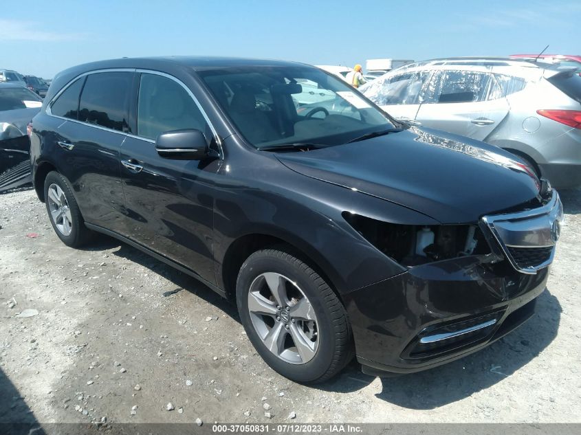 2014 ACURA MDX - 5FRYD4H27EB029247