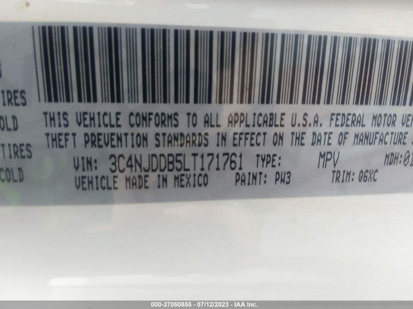 2020 JEEP COMPASS TRAILHAWK - 3C4NJDDB5LT171761