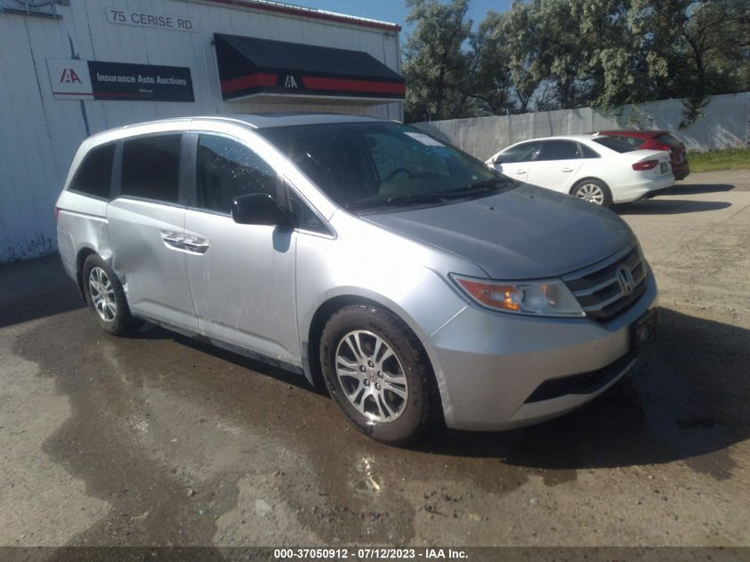 2013 HONDA ODYSSEY EX-L - 5FNRL5H66DB020619
