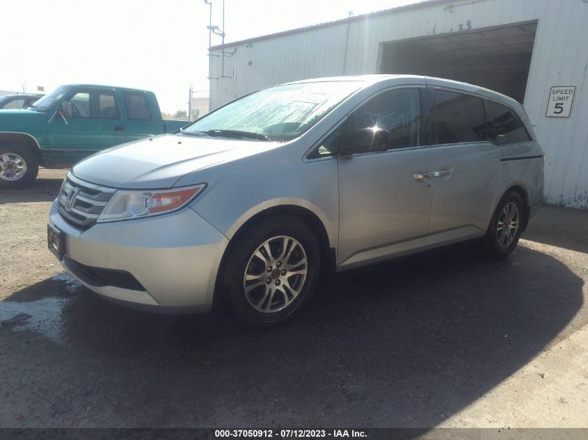 2013 HONDA ODYSSEY EX-L - 5FNRL5H66DB020619