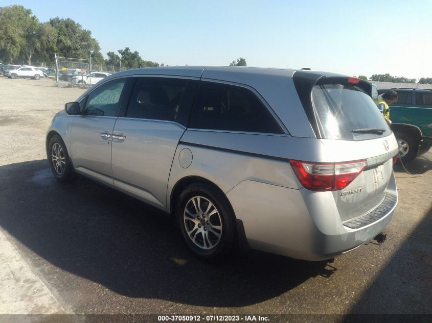 2013 HONDA ODYSSEY EX-L - 5FNRL5H66DB020619