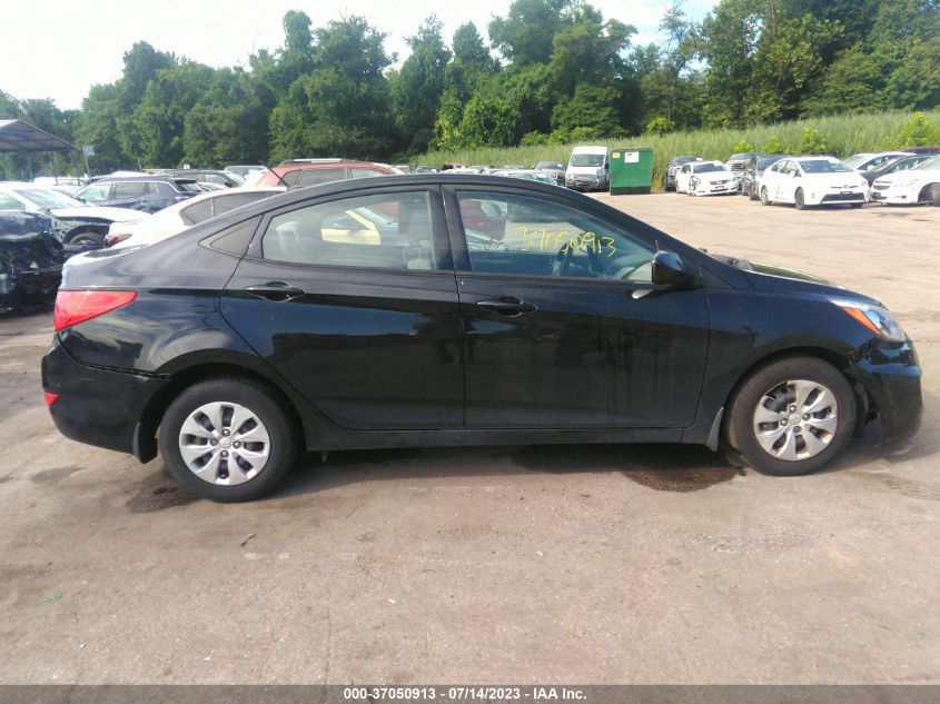 2016 HYUNDAI ACCENT SE - KMHCT4AE0GU162859