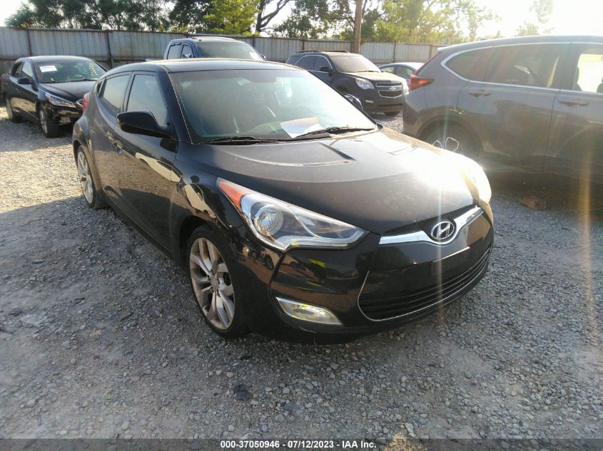 2013 HYUNDAI VELOSTER W/BLACK INT - KMHTC6AD8DU096818