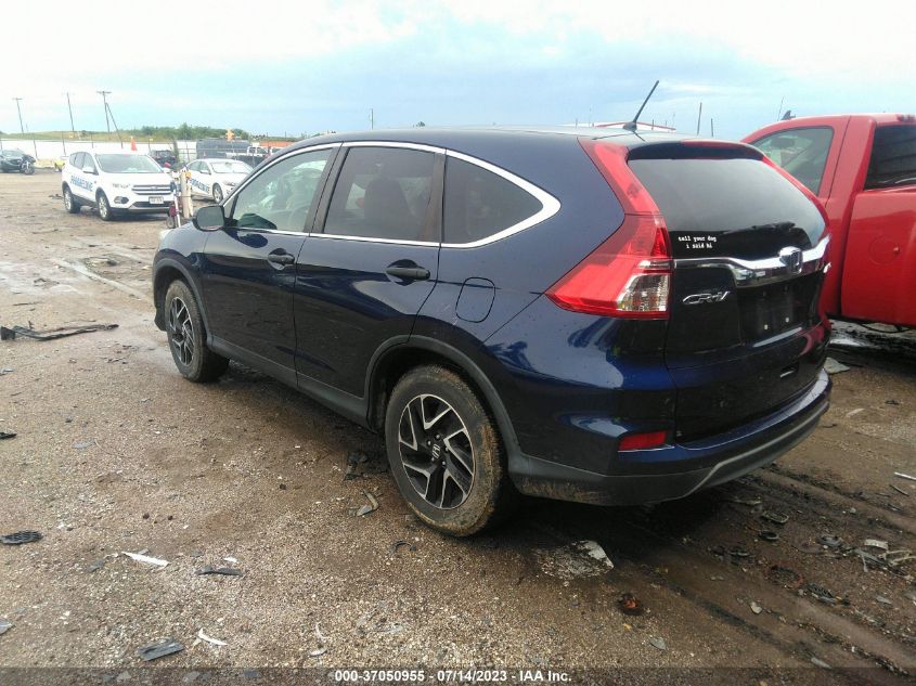 2016 HONDA CR-V SE - 5J6RM4H45GL037915